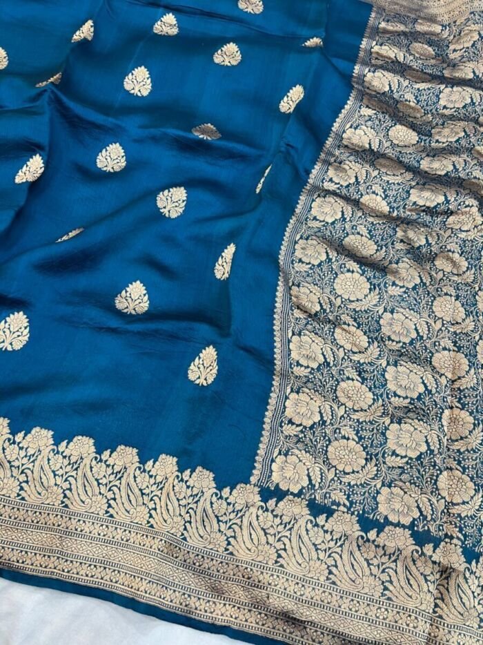 KashiFab Pure Katan Silk Sarees online - authentic Varanasi weave