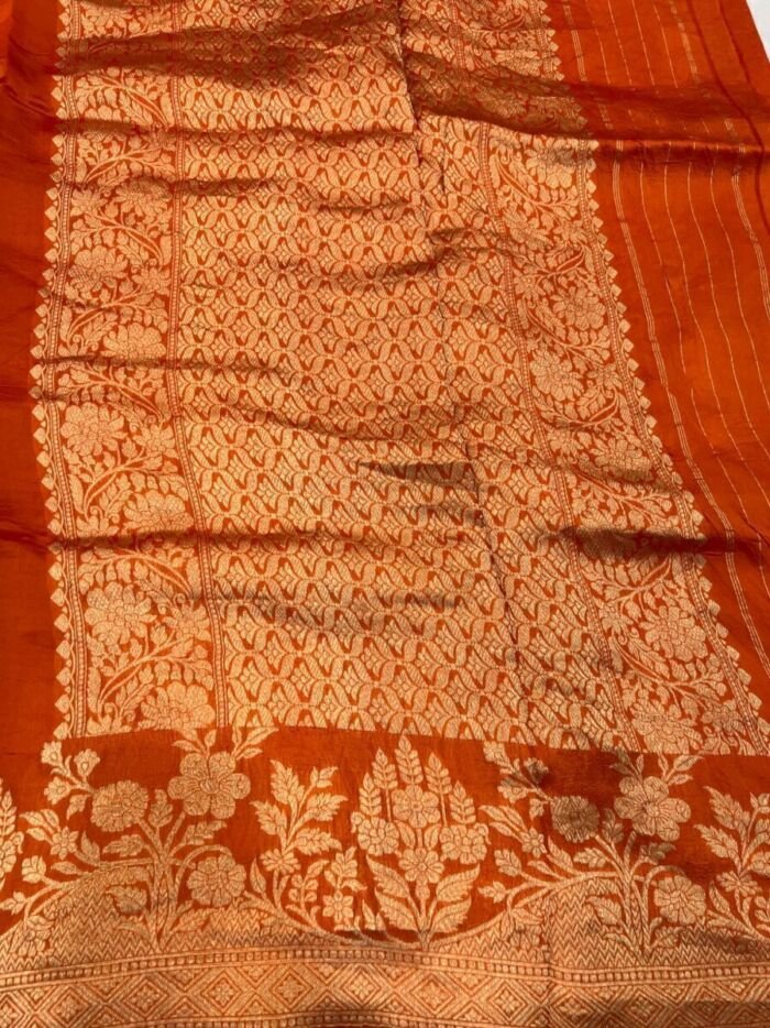 KashiFab Pure Katan Silk Sarees KashiFab Pure Katan Silk Sarees online - authentic Varanasi weave