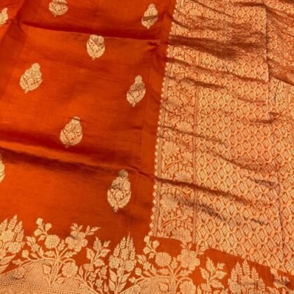 KashiFab Pure Katan Silk Sarees online - authentic Varanasi weave