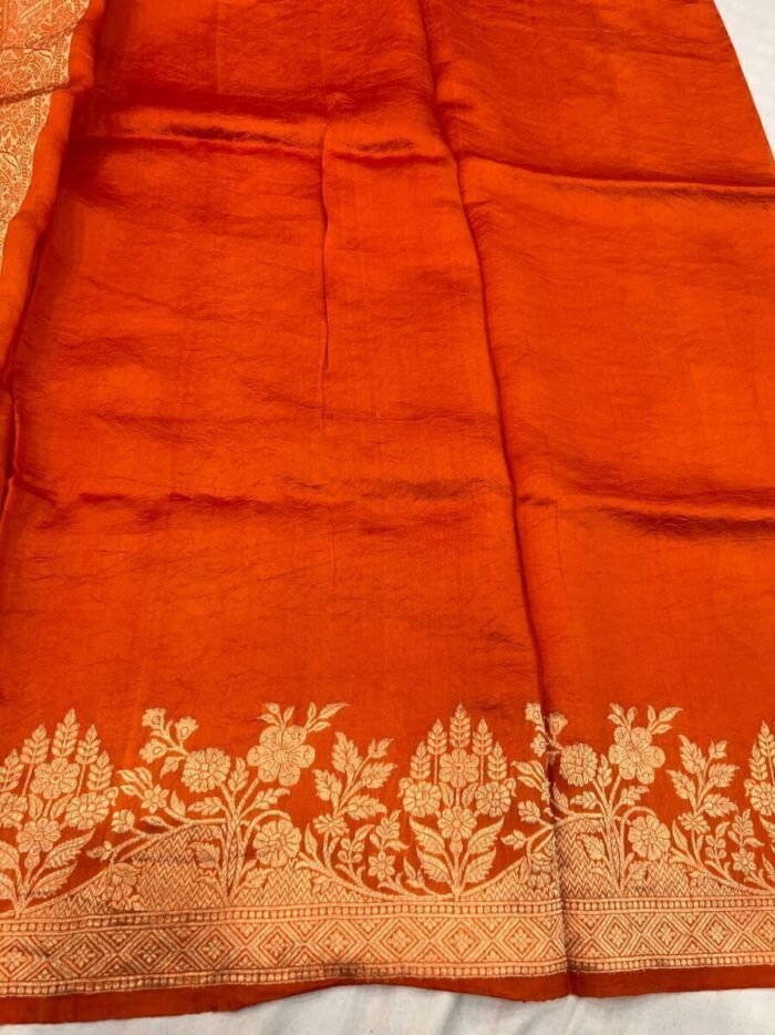 KashiFab Pure Katan Silk Sarees KashiFab Pure Katan Silk Sarees online - authentic Varanasi weave