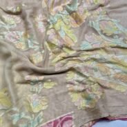 KashiFab Pure Khaddi Georgette hand filling dye sarees online - Banaras / Varanasi silk saree - view 5