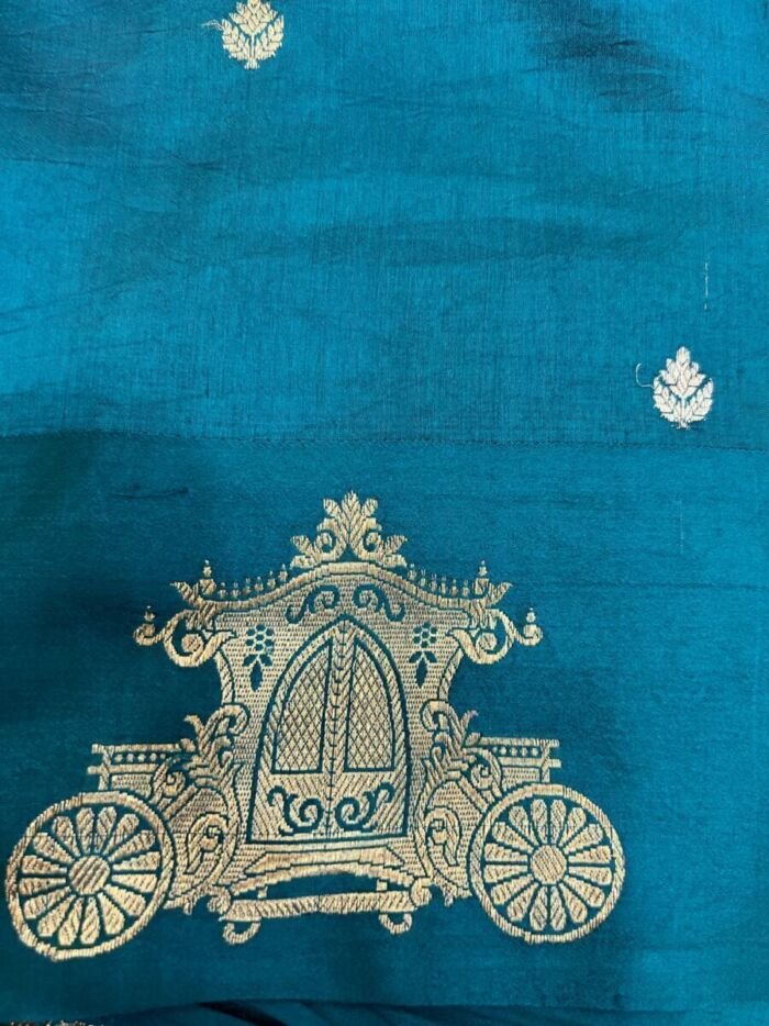 KashiFab Pure Mashru Katan - AYU #10656 KashiFab Pure Mashru Katan - AYU #10656 online - authentic Varanasi weave