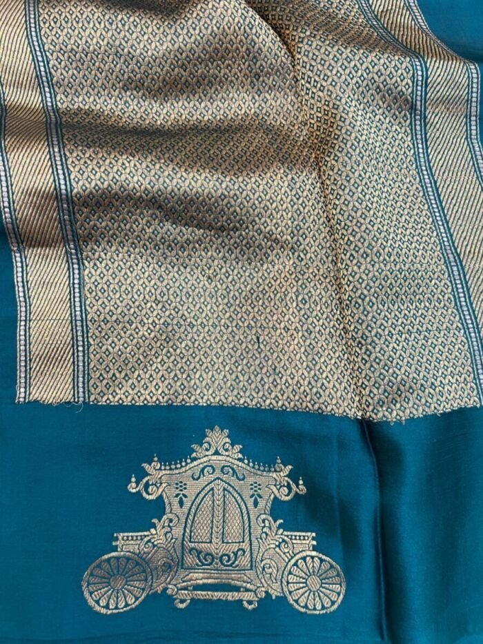 KashiFab Pure Mashru Katan - AYU #10656 KashiFab Pure Mashru Katan - AYU #10656 online - authentic Varanasi weave