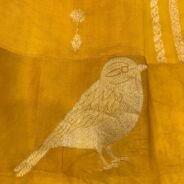 KashiFab Pure Mashru Katan Saree - AYU #10670 online - authentic Varanasi weave