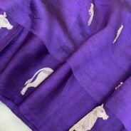 KashiFab Pure Mashru Katan Saree - AYU #10648 online - authentic Varanasi weave