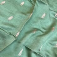 KashiFab Pure Mashru Katan Saree - AYU #10675 online - authentic Varanasi weave
