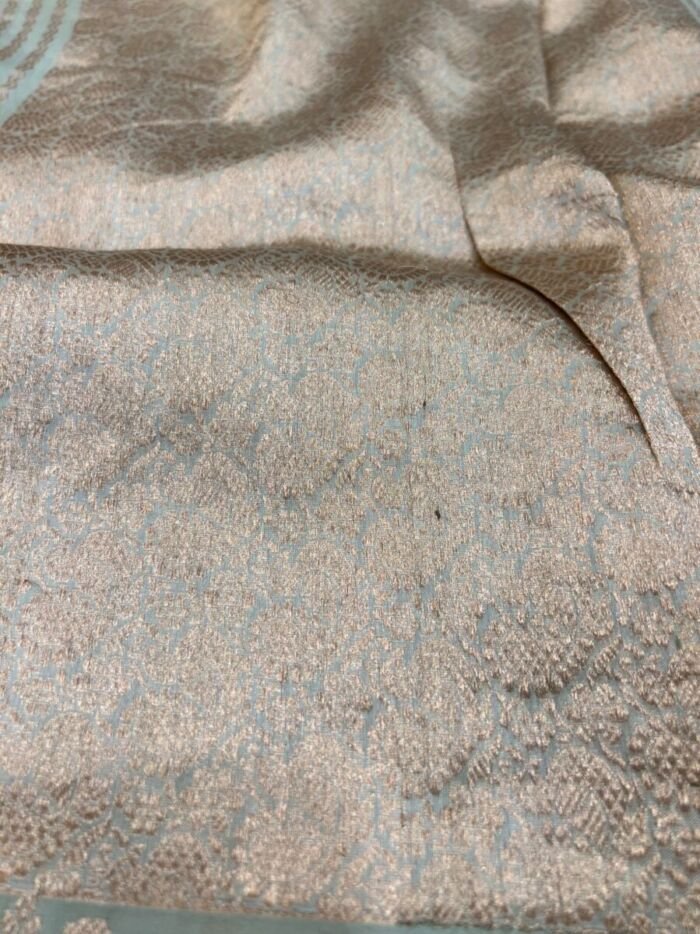 KashiFab Pure Mashru Katan Sarees - AYU #10641 online - authentic Varanasi weave