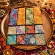 KashiFab RANGKAT BROCADE 44" online - authentic Varanasi weave