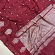 KashiFab Raw mango chiniya silk sarees online - Banaras / Varanasi silk saree