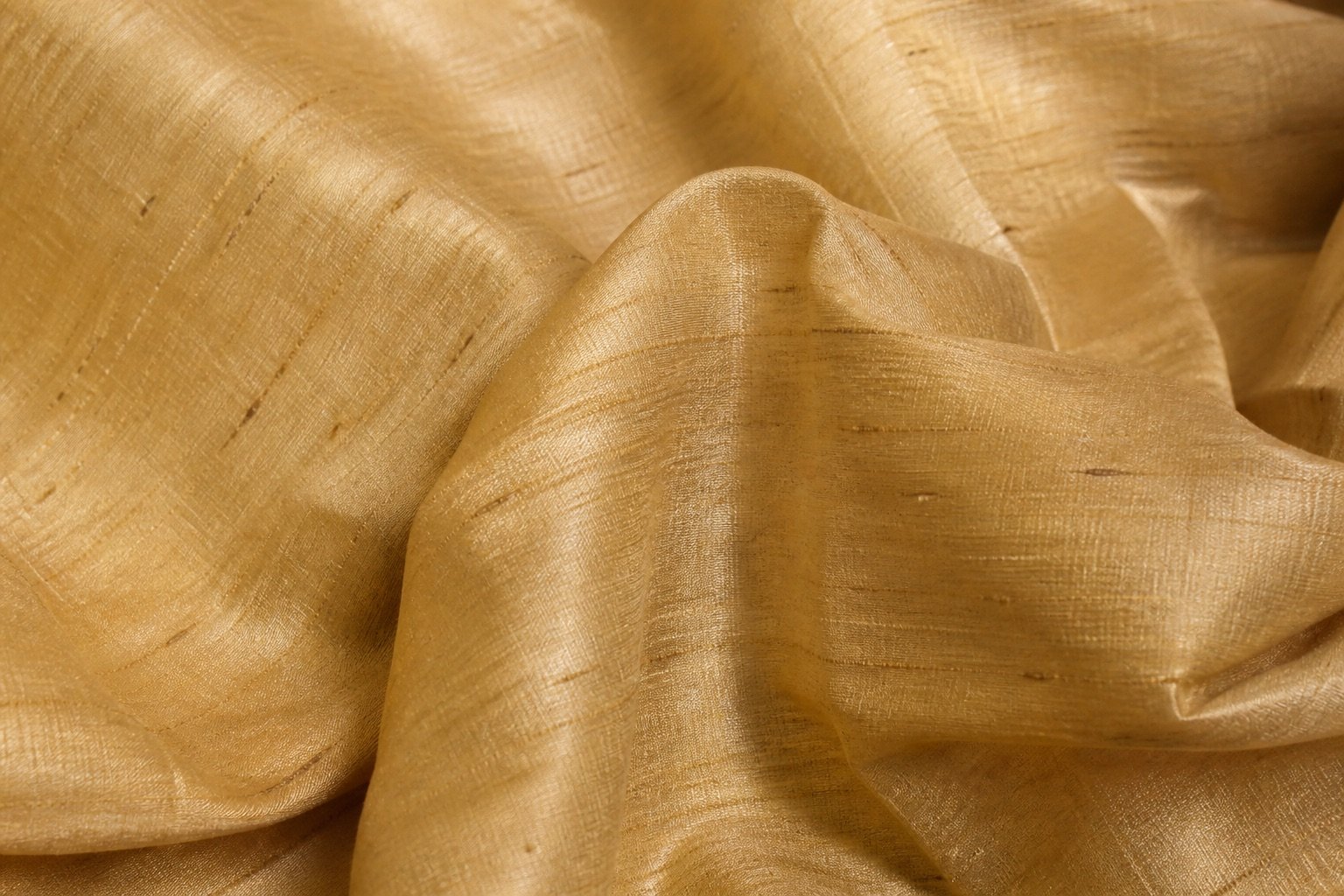 KashiFab Raw Silk and Tussar Fabric detail