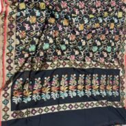 KashiFab Real zari inspired cotton jamdani sarees online - Banaras / Varanasi silk saree - view 4