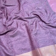KashiFab Resham jamawar sarees online - Banaras / Varanasi silk saree - view 2