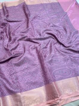 KashiFab Resham jamawar sarees 2 KashiFab Resham jamawar sarees online - Banaras / Varanasi silk saree - view 2