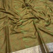 KashiFab Resham jamawar sarees online - Banaras / Varanasi silk saree - view 4