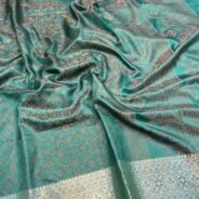 KashiFab Resham jamawar sarees online - Banaras / Varanasi silk saree - view 6
