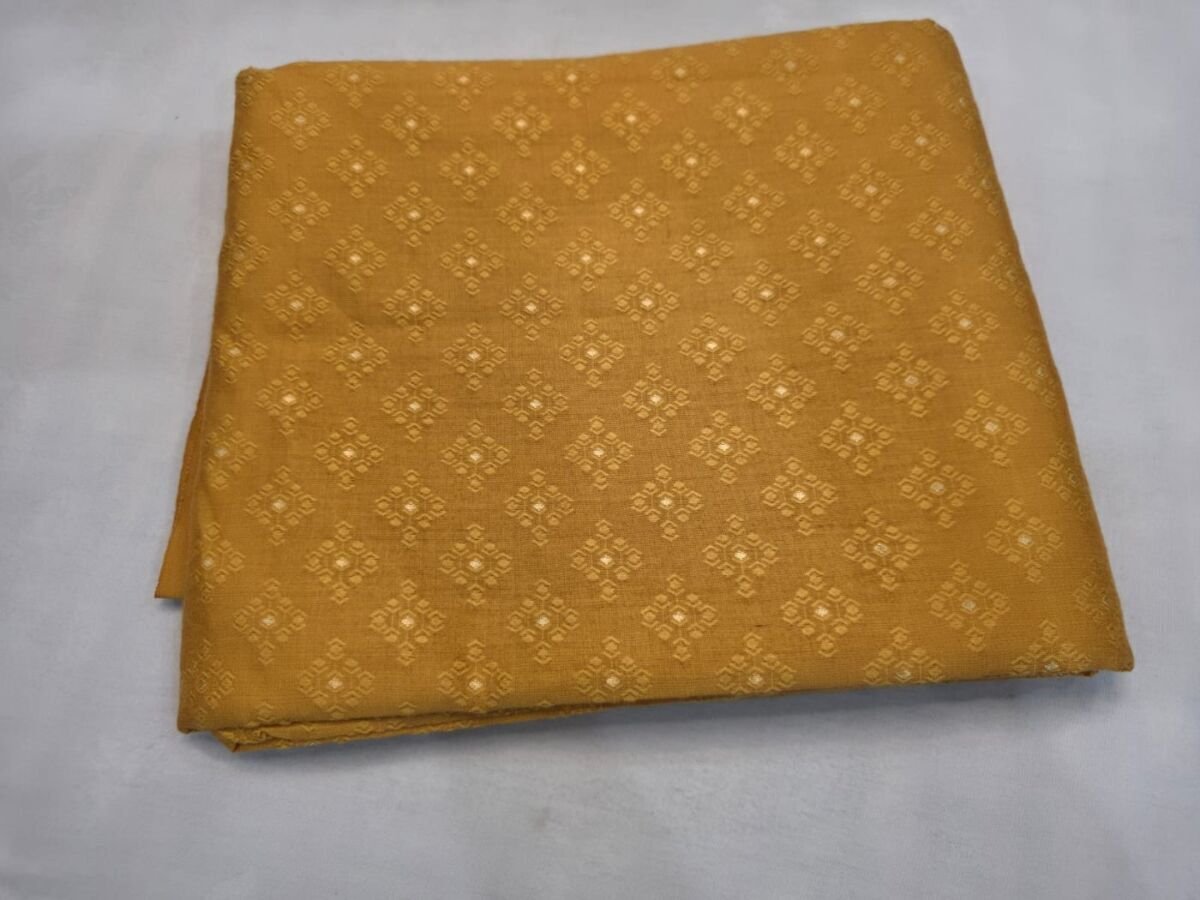 KashiFab Resham Meena Brocade Beige Detail KashiFab Resham Meena Brocade Beige detail