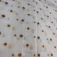KashiFab Resham Meena Brocade kurta fabric Grey online - buy by metre
