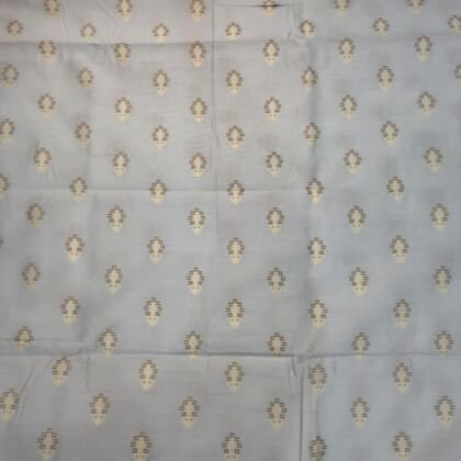 KashiFab organza / kora fabric yardage - Banarasi silk fabric design wholesale