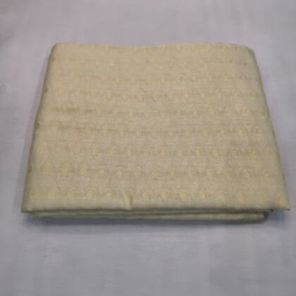 KashiFab organza / kora fabric yardage - Banarasi silk fabric design wholesale
