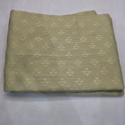KashiFab tussar / ghicha silk fabric yardage - Banarasi silk fabric design wholesale
