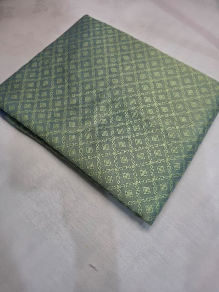 KashiFab Resham Meena Brocade Grey detail
