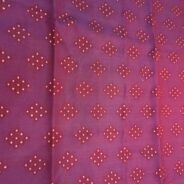 KashiFab Resham Meena Brocade kurta fabric Magenta online - buy by metre
