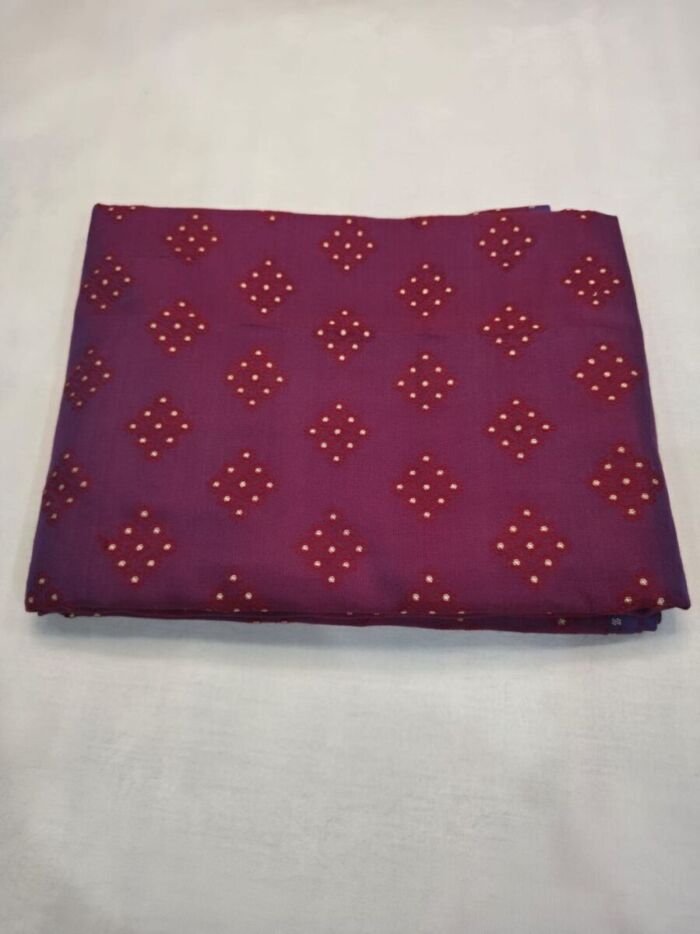 KashiFab Resham Meena Brocade Magenta Detail KashiFab Resham Meena Brocade Magenta detail