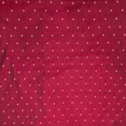 KashiFab Resham Meena Brocade kurta fabric maroon online - cream buti weave
