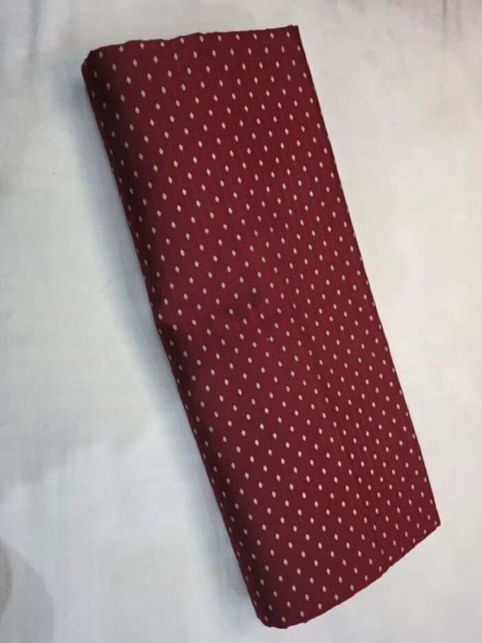 KashiFab Resham Meena Brocade Maroon detail