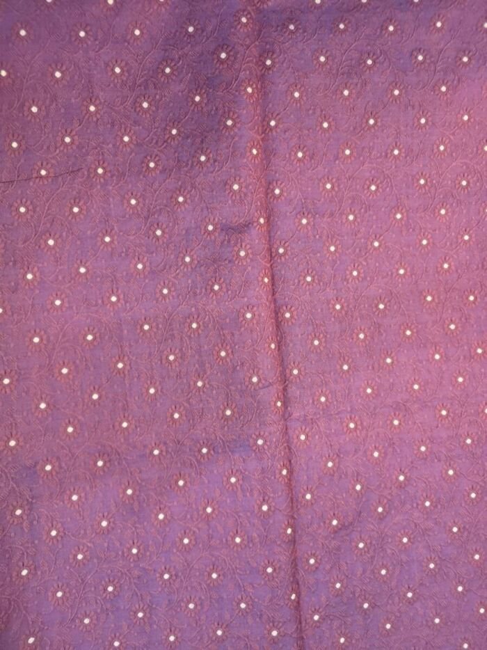 KashiFab Resham Meena Brocade Kurta Fabric Pink KashiFab Resham Meena Brocade kurta fabric Pink online - buy by metre