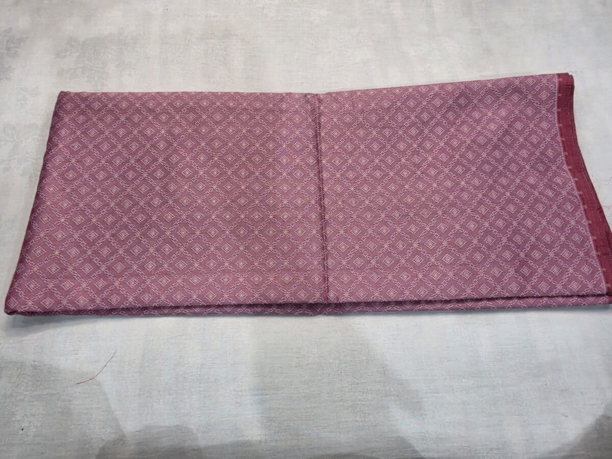 KashiFab Resham Meena Brocade Pink Detail KashiFab Resham Meena Brocade Pink detail