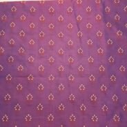 KashiFab Resham Meena Brocade Purple detail
