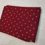 KashiFab Resham Meena Brocade Red detail