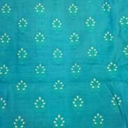 KashiFab Resham Meena Brocade kurta fabric Teal online - buy by metre