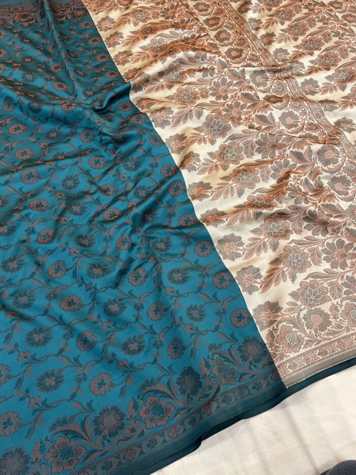KashiFab Resham patola silk sarees online - Banaras / Varanasi silk saree - view 5