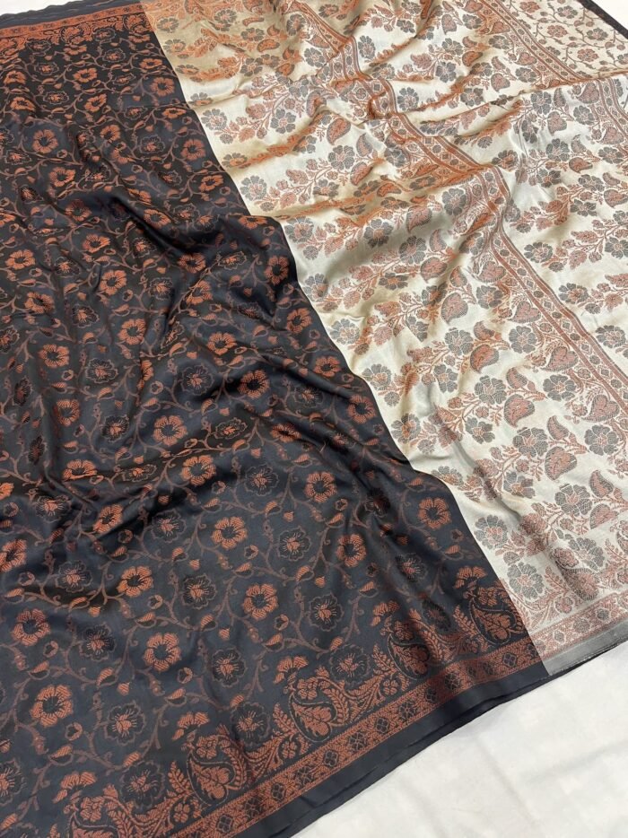 KashiFab Resham patola silk sarees online - Banaras / Varanasi silk saree - view 6