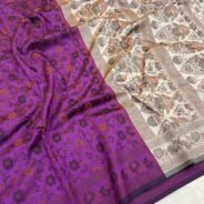 KashiFab Resham patola silk sarees online - Banaras / Varanasi silk saree - view 7