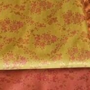KashiFab Sartan Tanchoi Tehra Brocade Orange colour option