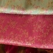 KashiFab Sartan Tanchoi Tehra Brocade Teal colour option