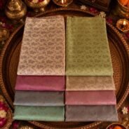 KashiFab Sartan Tanchoi Tehra Brocade online - authentic Varanasi weave