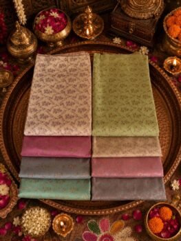 KashiFab Sartan Tanchoi Tehra Brocade online - authentic Varanasi weave