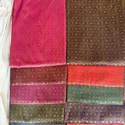 KashiFab Sartan Tanchoi Tehra Brocade online - authentic Varanasi weave