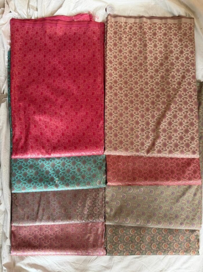 KashiFab Sartan Tanchoi Tehra Brocade online - authentic Varanasi weave