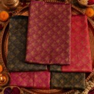 KashiFab Sartan Tanchoi Tehra Brocade online - authentic Varanasi weave