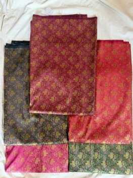 KashiFab Sartan Tanchoi Tehra Brocade online - authentic Varanasi weave