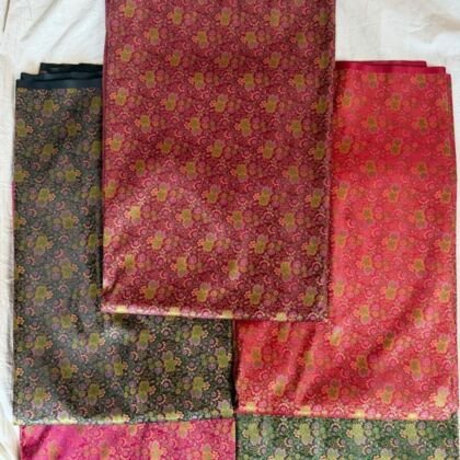 KashiFab Sartan Tanchoi Tehra Brocade online - authentic Varanasi weave