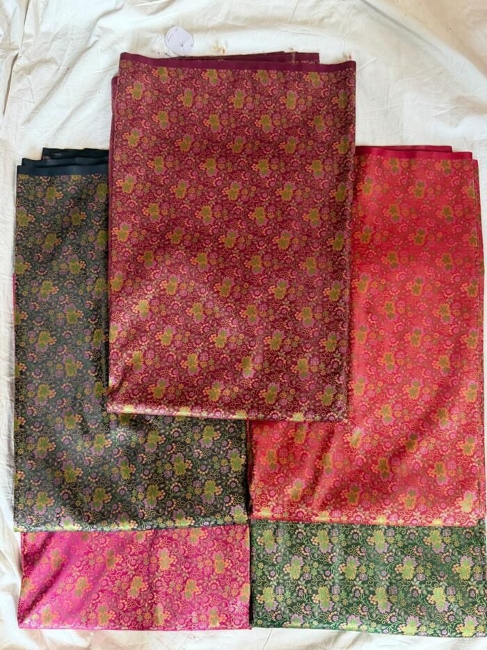 KashiFab Sartan Tanchoi Tehra Brocade online - authentic Varanasi weave