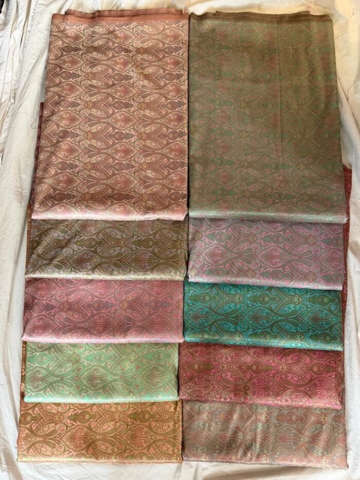 KashiFab Sartan Tanchoi Tehra Brocade online - authentic Varanasi weave