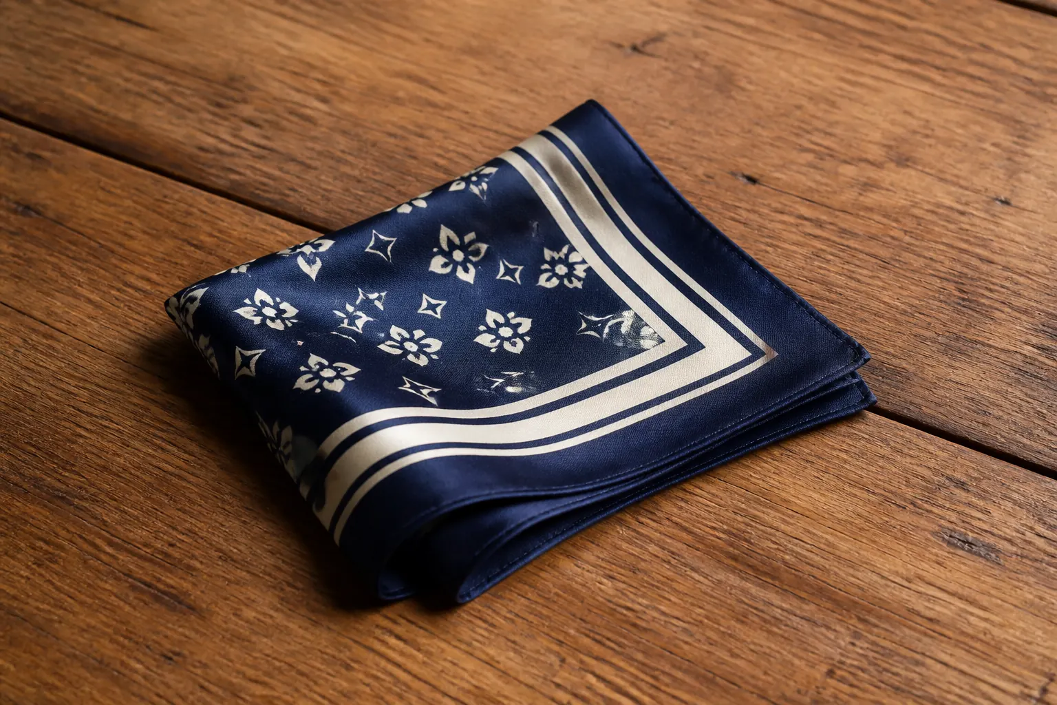 KashiFab silk bandana format for British accessory brands