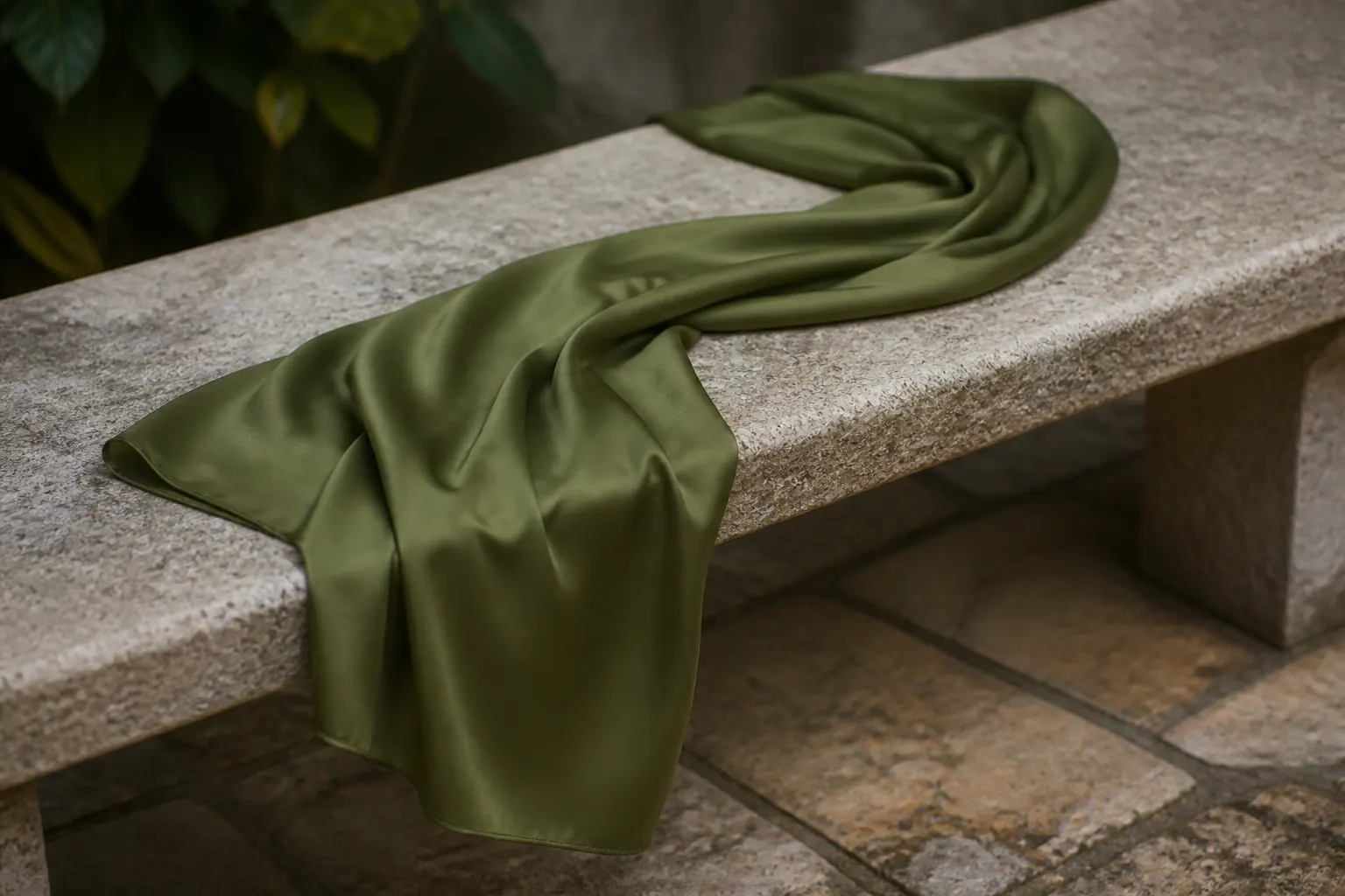 KashiFab long silk scarf for UK seasonal retail